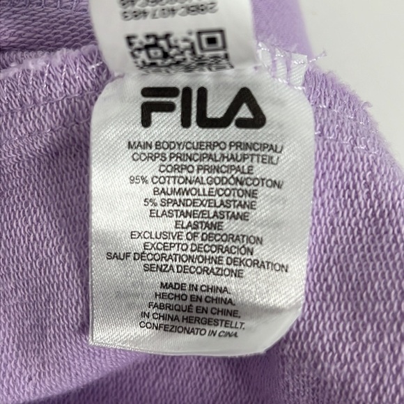 FILA Ladies Plus Size French Terry Long Sleeve Crewneck Pullover Sweatshirt XXL - Picture 9 of 9